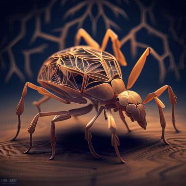 3D model Myrmica microrubra (STL)